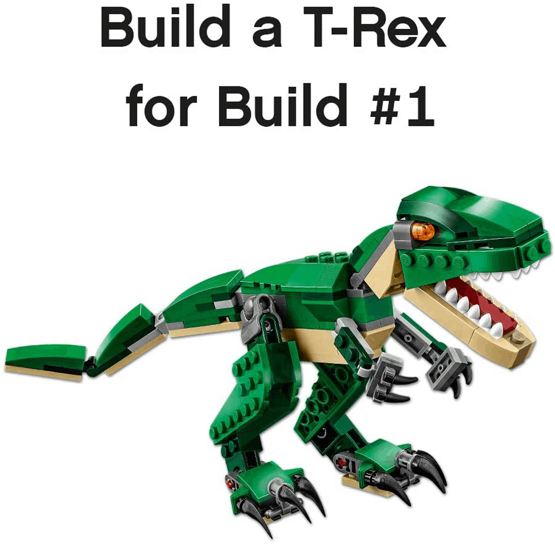 LEGO Creator 3 in 1 Πανίσχυροι Δεινόσαυροι