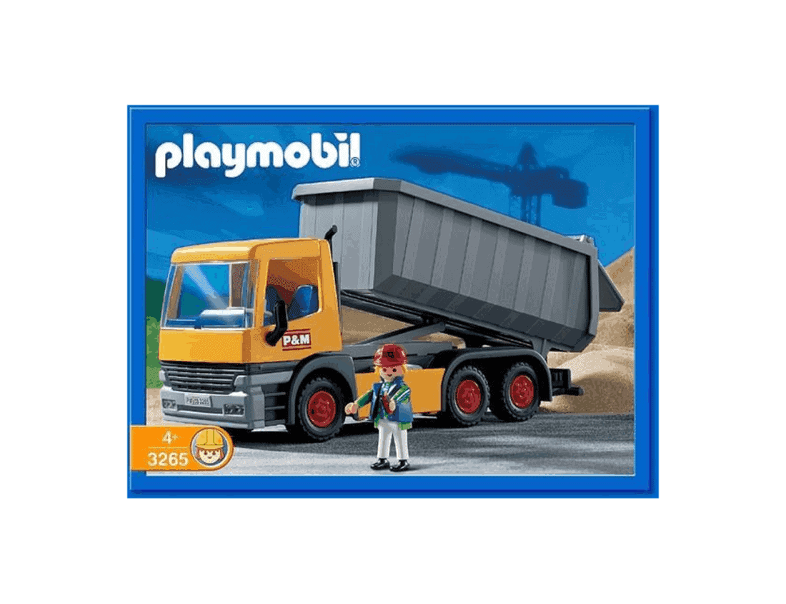 Playmobil - Dump Truck - Ανατρεπόμενο Φορτηγό