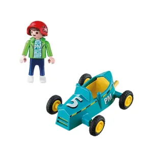 Playmobil - Αγοράκι Με Go-Kart
