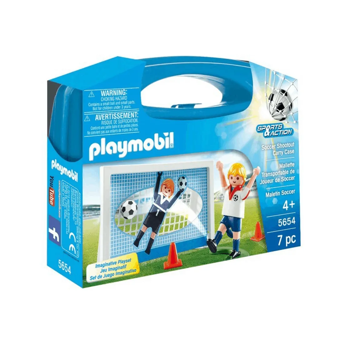 Playmobil - Βαλιτσάκι Σετ Εξάσκησης Ποδοσφαίρου