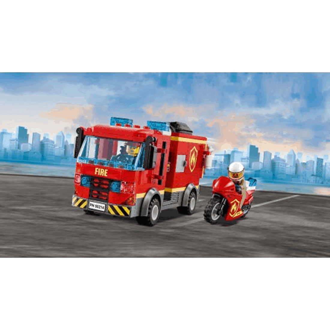 LEGO City Διάσωση από την Πυρκαγιά στο Μπέργκερ Μπαρ