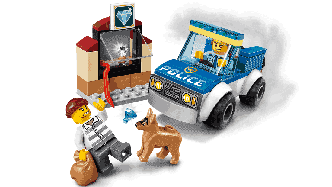 LEGO City Μονάδα Αστυνομικών Σκύλων