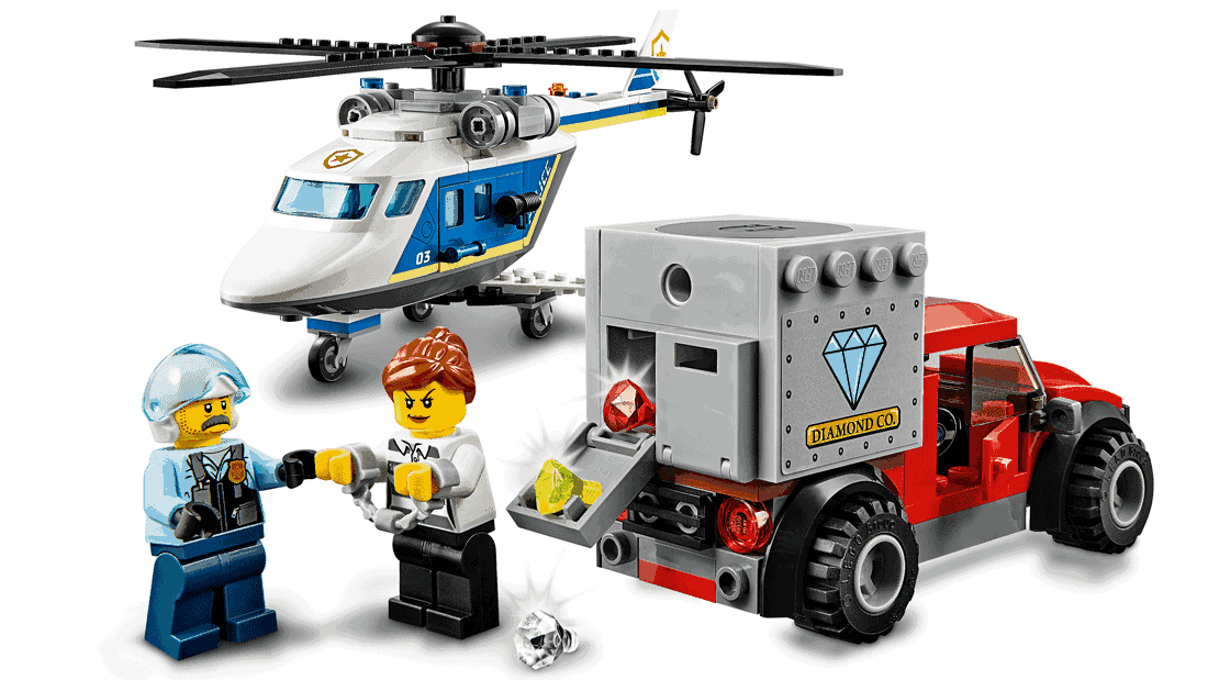 LEGO City Καταδίωξη με Αστυνομικό Ελικόπτερο
