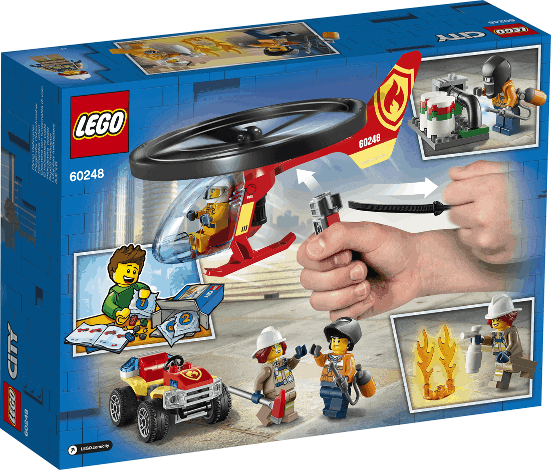 LEGO City Ανταπόκριση Πυροσβεστικού Ελικοπτέρου