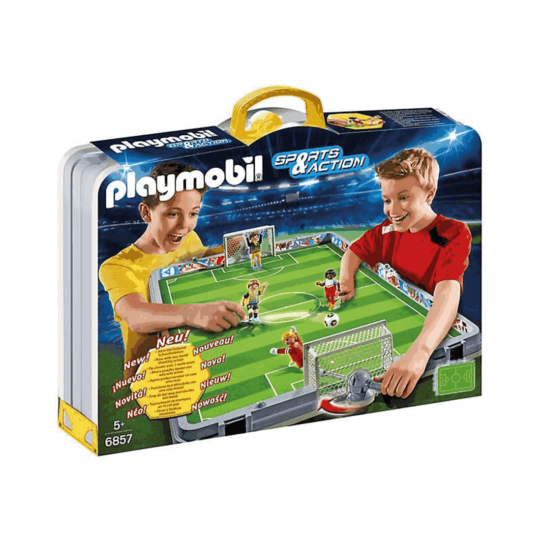 Playmobil - Μεγάλο Γήπεδο Ποδοσφαίρου-Βαλιτσάκι