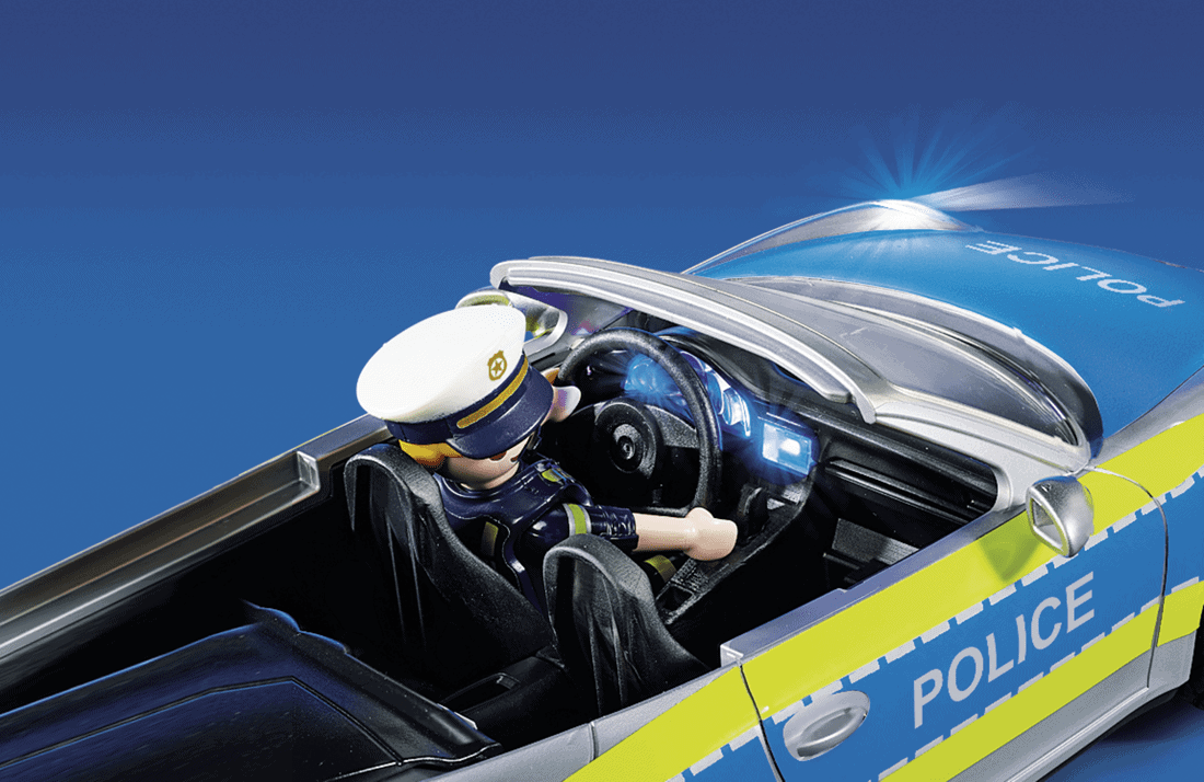 Playmobil - Porsche 911 Carrera 4S Αστυνομικό Όχημα