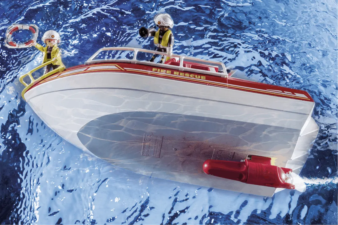 Playmobil - Πυροσβεστικό Σκάφος Διάσωσης