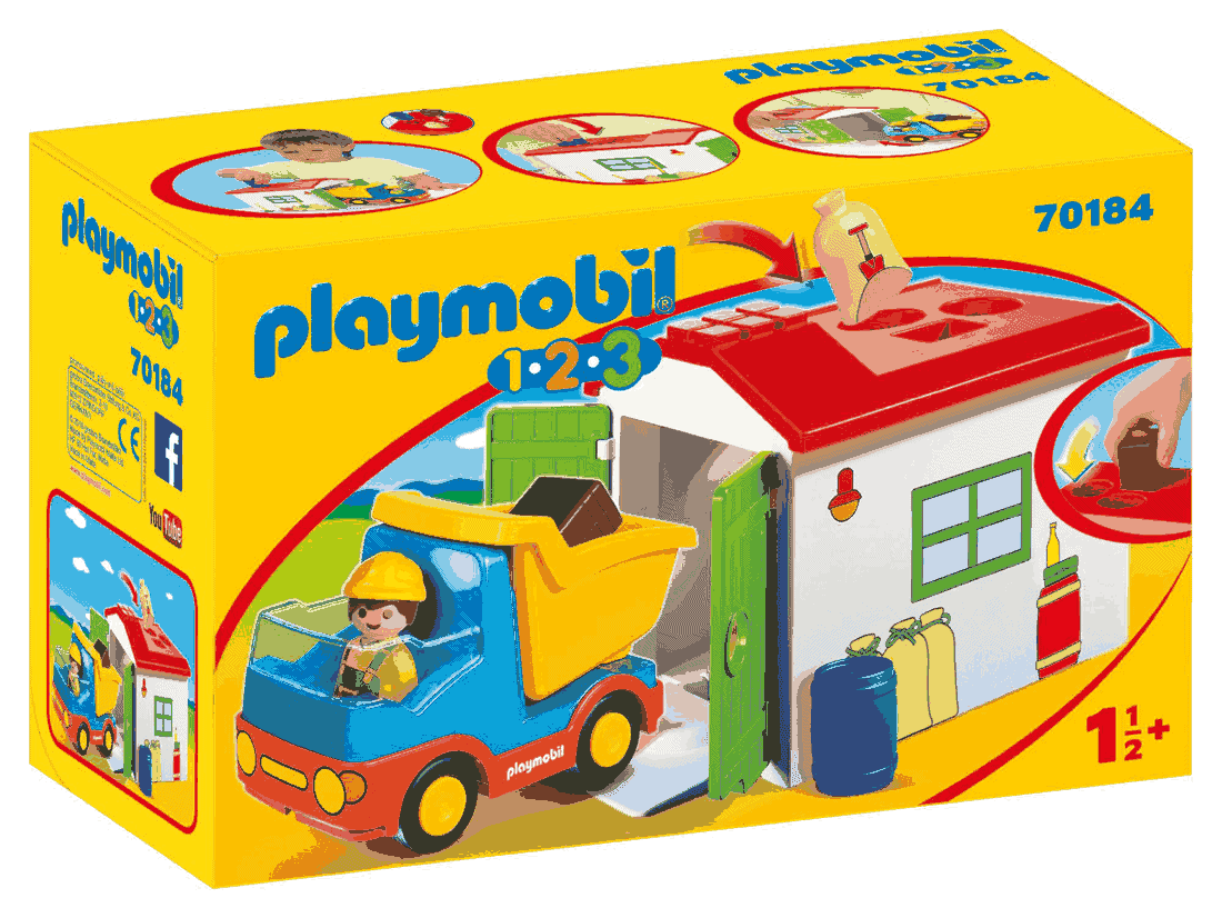 Playmobil - Φορτηγό Με Γκαράζ