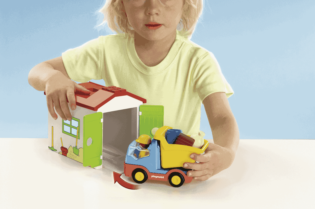 Playmobil - Φορτηγό Με Γκαράζ