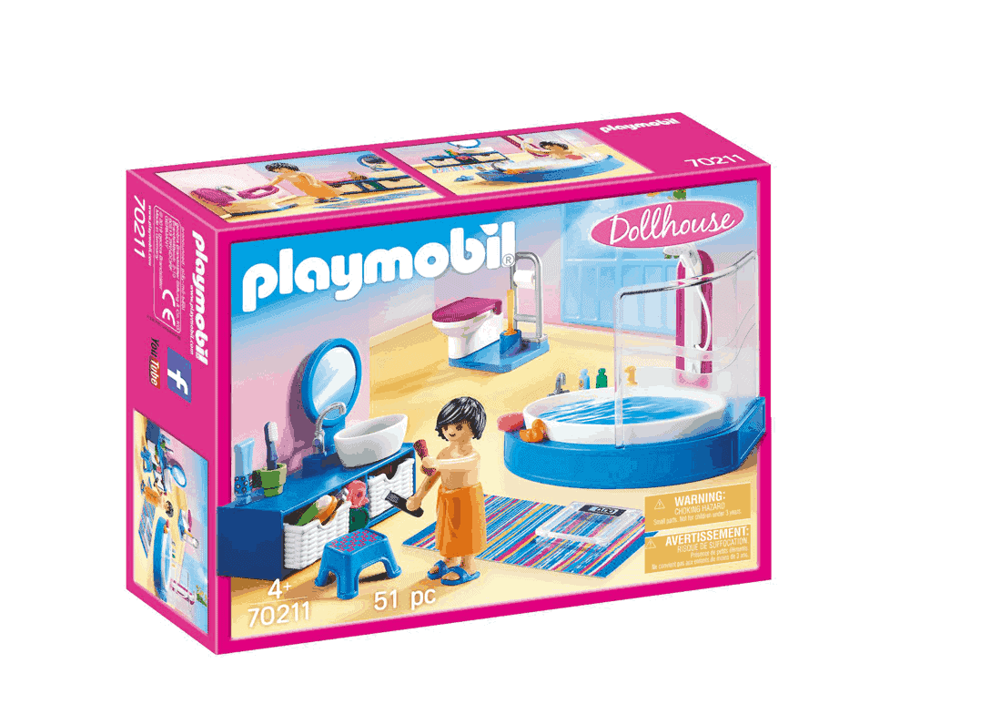 Playmobil - Πολυτελές Λουτρό Με Μπανιέρα