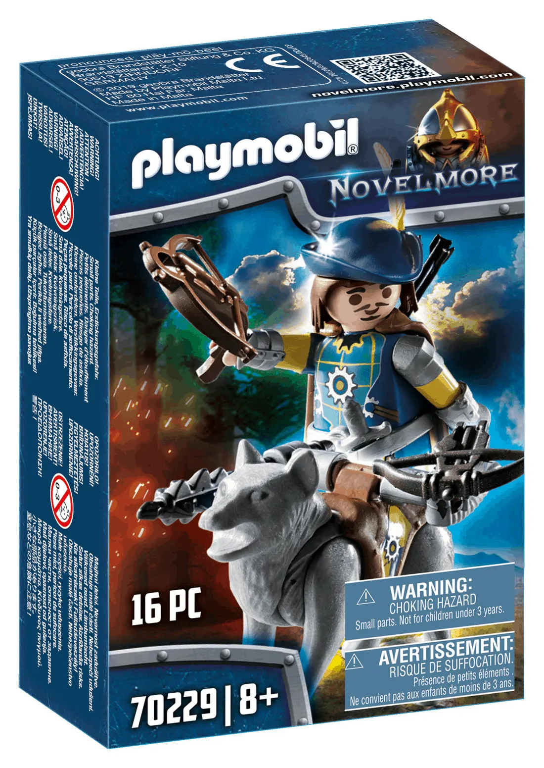 Playmobil - Τοξότης Του Νόβελμορ Με Λύκο