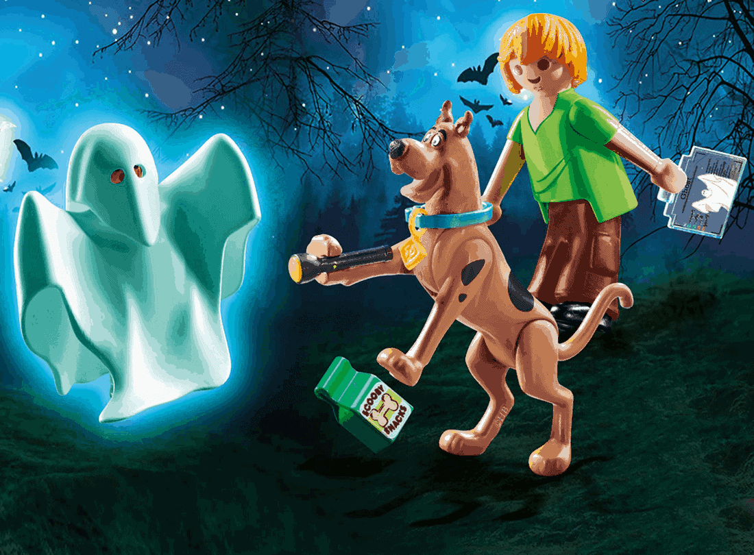 Playmobil - Scooby-Doo! Ο Σκούμπι Και Ο Σάγκι Με Ένα Φάντασμα
