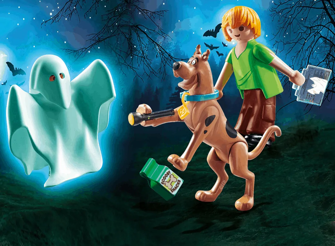 Playmobil - Scooby-Doo! Ο Σκούμπι Και Ο Σάγκι Με Ένα Φάντασμα