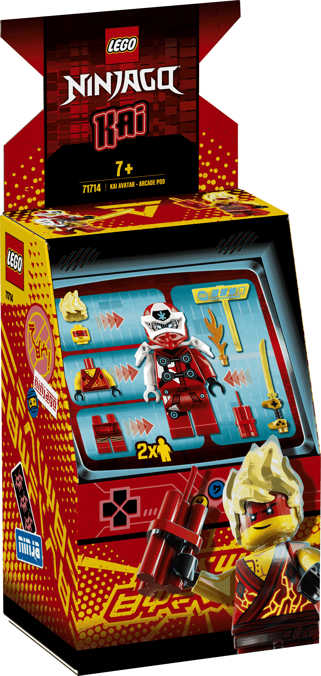 LEGO Ninjago Άβαταρ Κάι - Παιχνιδομηχανή Arcade