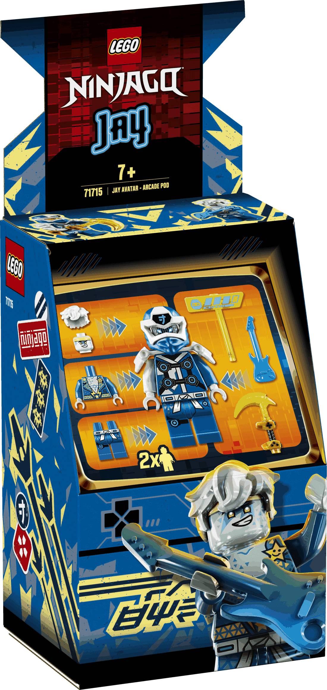 LEGO Ninjago Άβαταρ Τζέι - Παιχνιδομηχανή Arcade