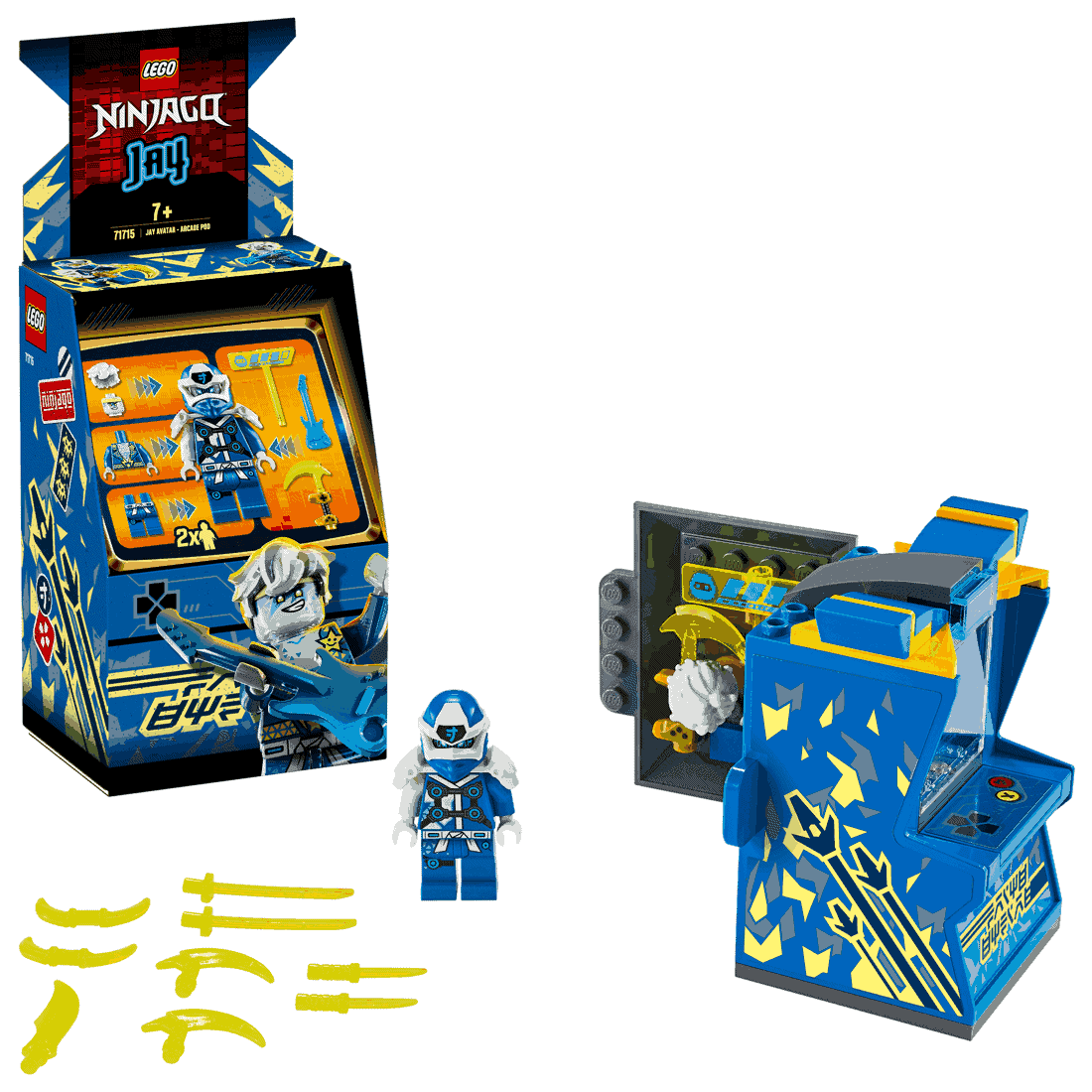 LEGO Ninjago Άβαταρ Τζέι - Παιχνιδομηχανή Arcade