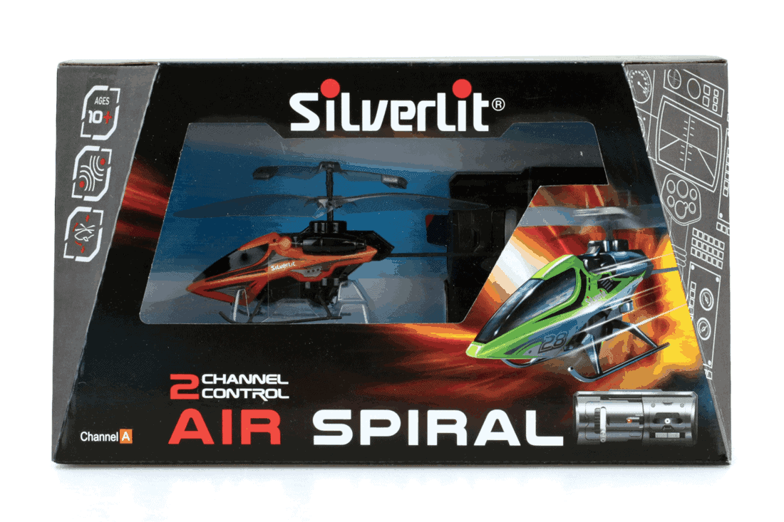 Τηλεκατευθυνόμενο Ελικόπτερο Silverlit I/R Air Spiral (2Ch)