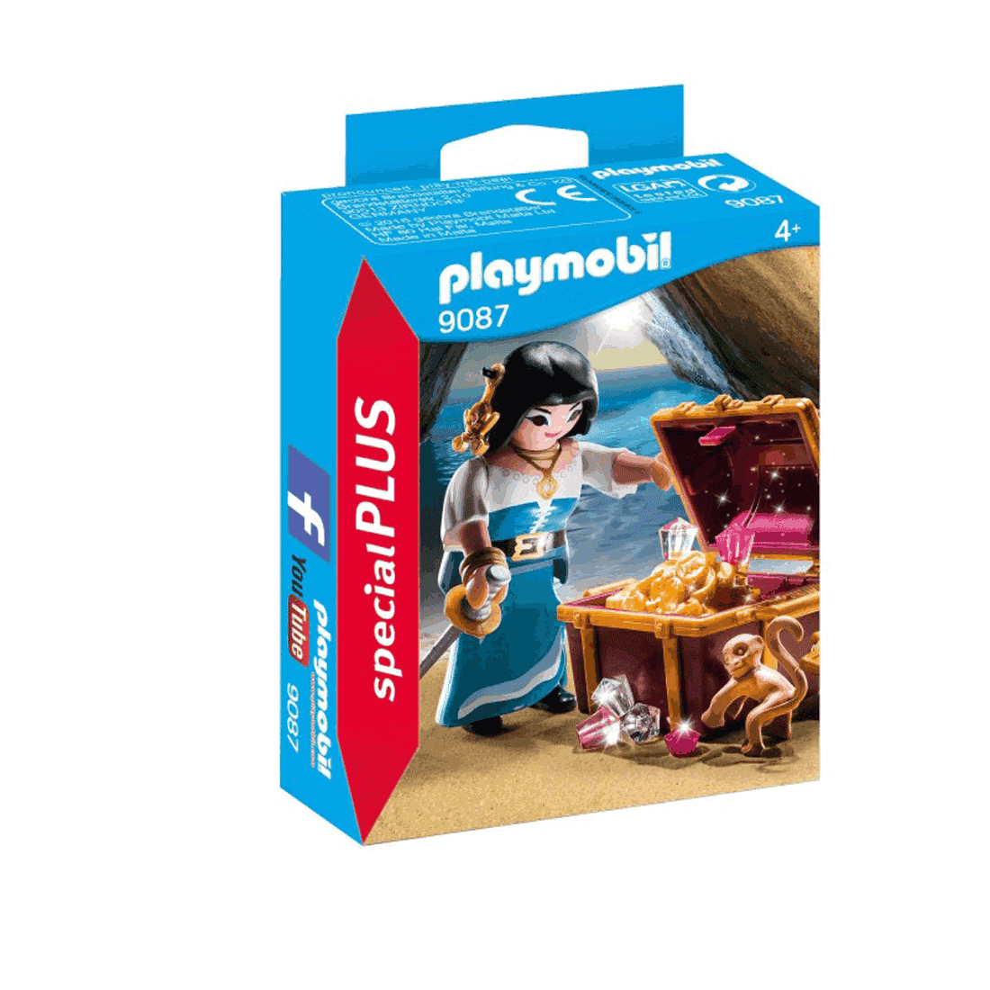 Playmobil - Πειρατίνα Με Θησαυρό
