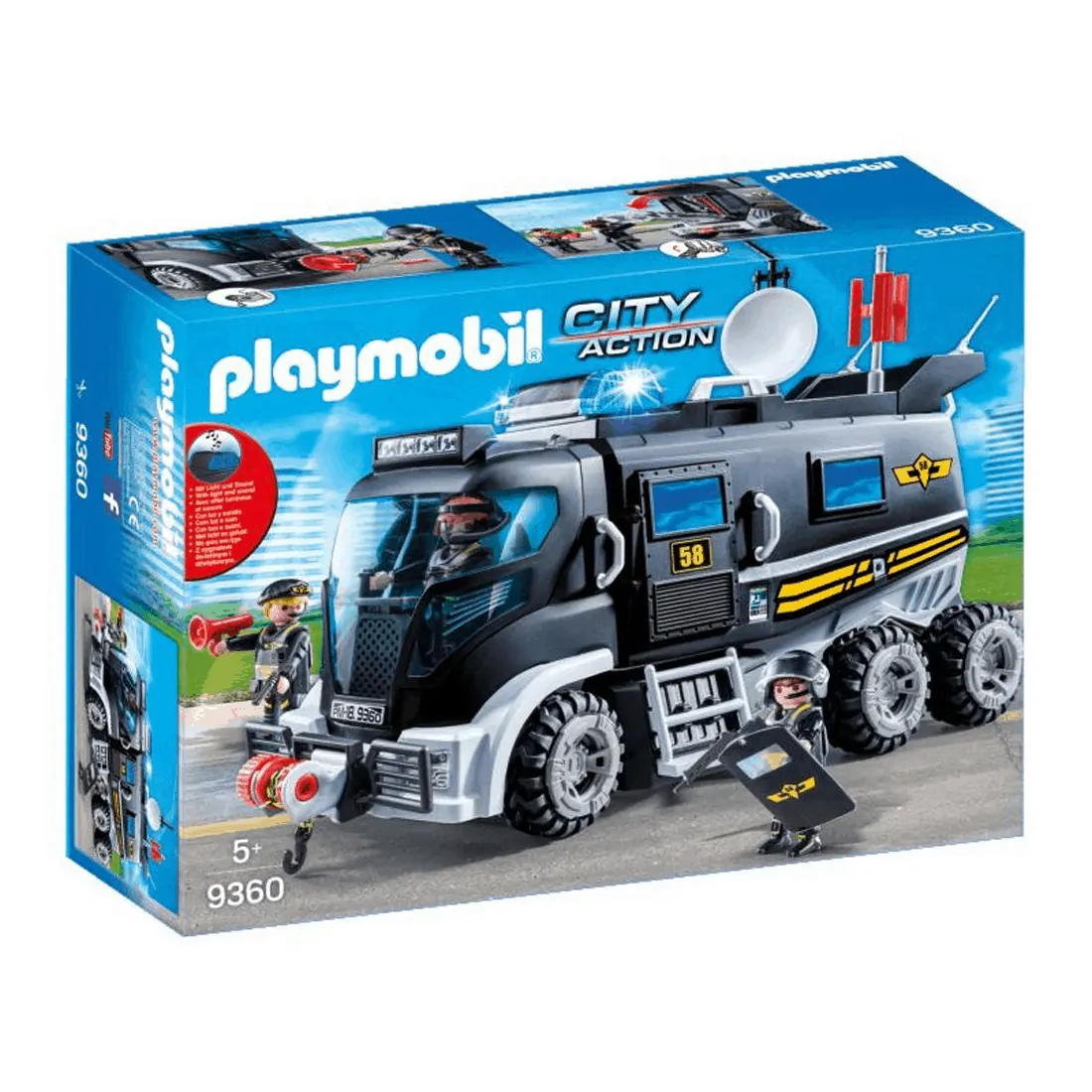Playmobil - Θωρακισμένο Όχημα Ομάδας Ειδικών Αποστολών