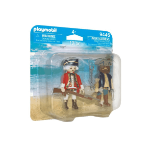 Playmobil - Duo Pack Πειρατής Και Στρατιώτης