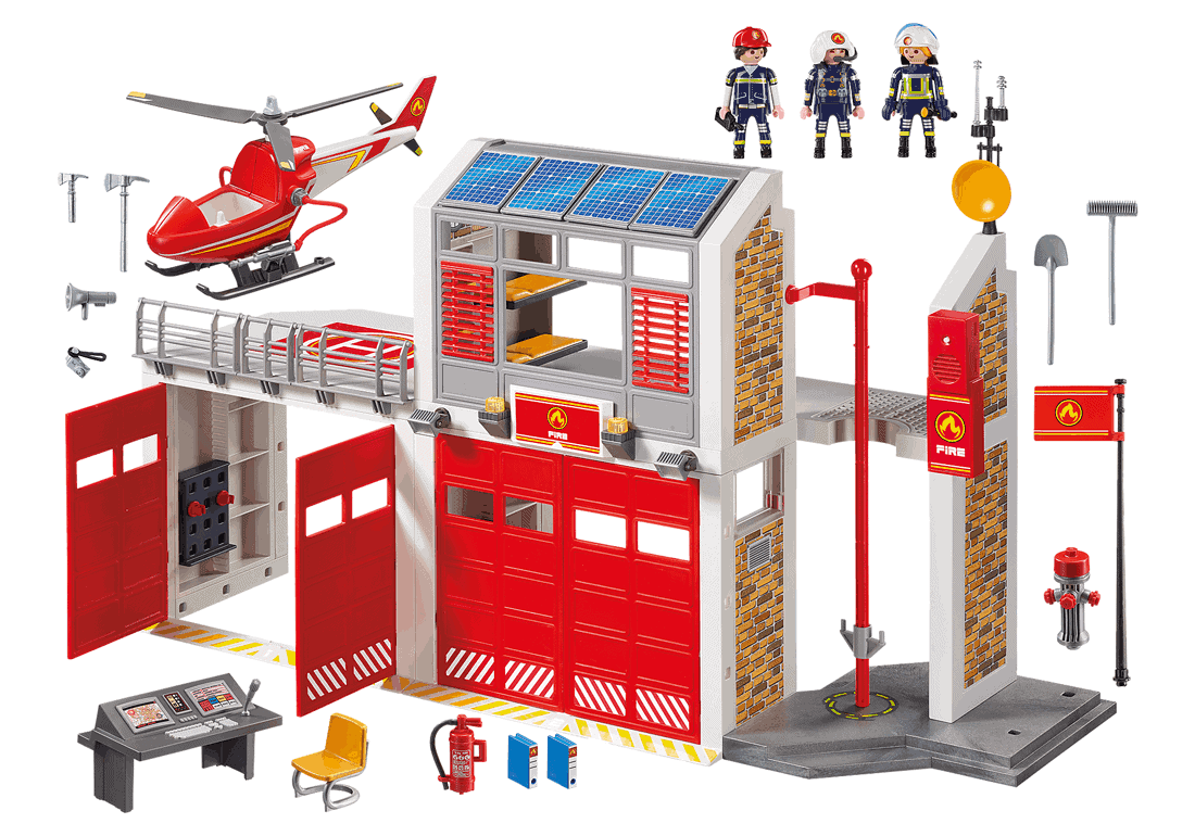 Playmobil - Μεγάλος Πυροσβεστικός Σταθμός