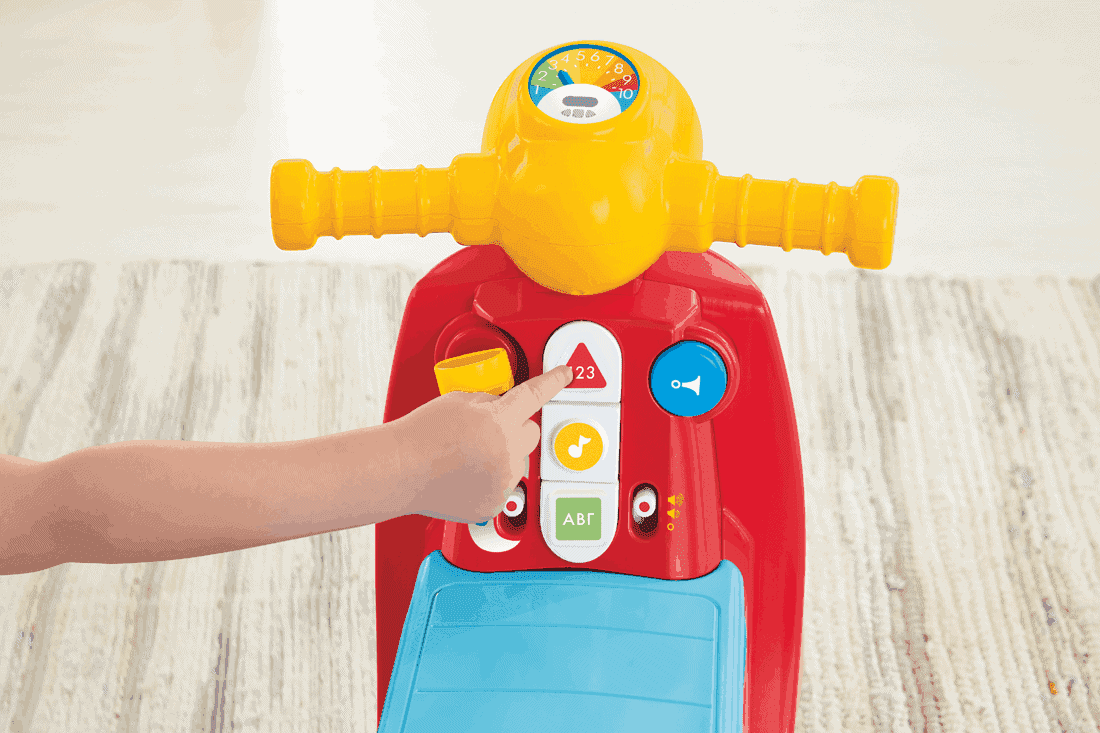 Fisher Price - Παίζω Και Μαθαίνω Εκπαιδευτικό Scooter Smart Stages