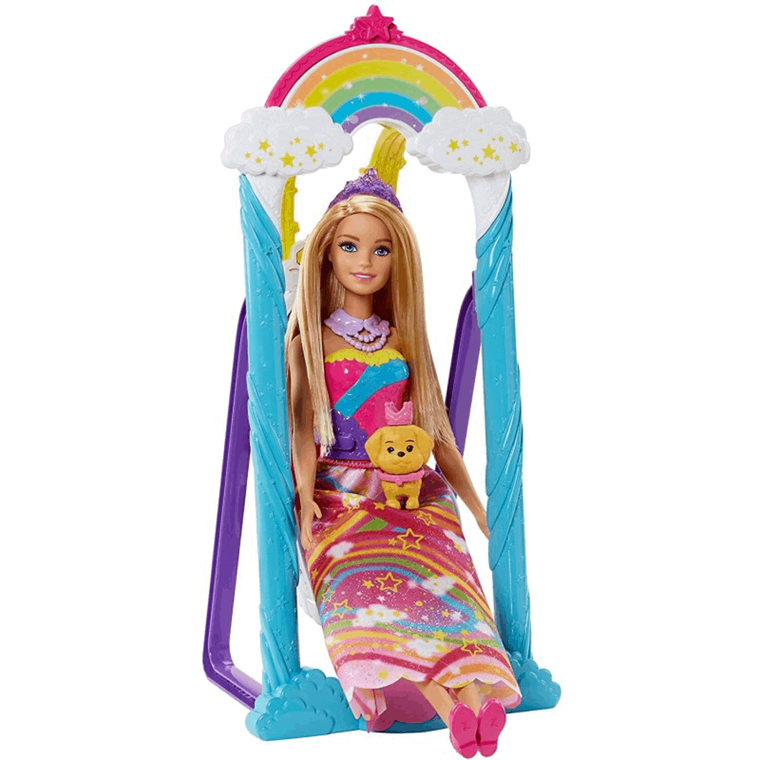 Barbie - Dreamtopia Ονειρεμένη Κούνια - Θρόνος