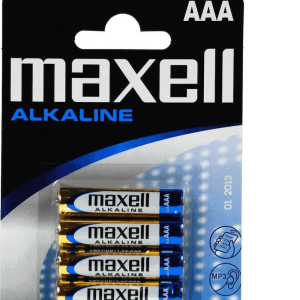 Maxell Alkaline AAA - LR03 - 4 Τμχ