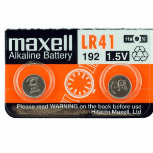 Maxell Alkaline LR41 - 1.5V - 2 Τμχ