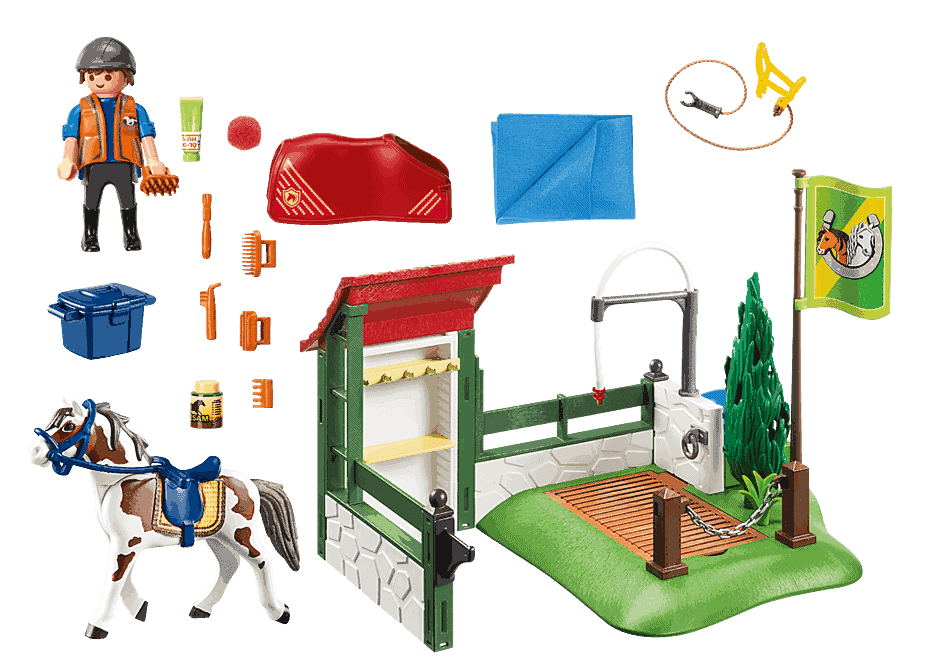 Playmobil - Σταθμός περιποίησης αλόγων