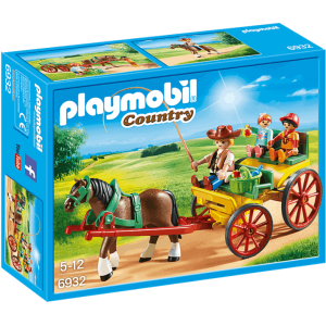 Playmobil - Άμαξα με οδηγό και παιδάκια