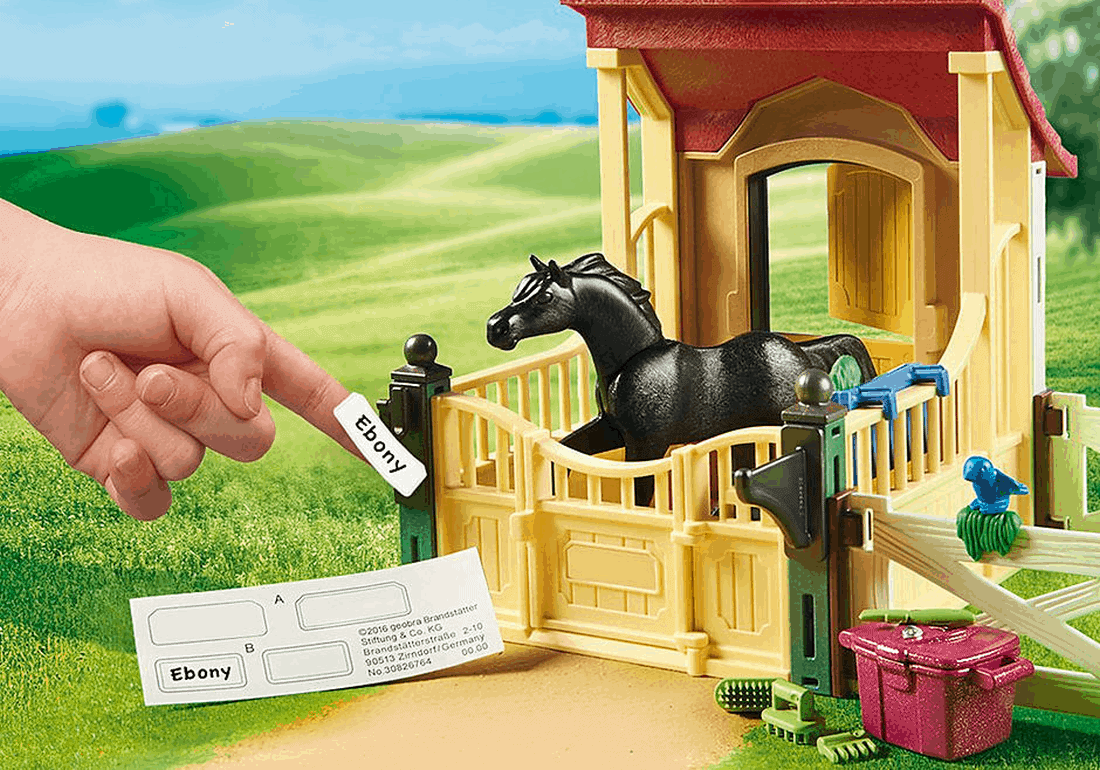 Playmobil - Αραβικό άλογο με στάβλο
