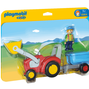 Playmobil - Τρακτέρ με καρότσα