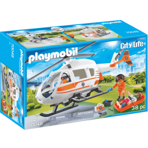 Playmobil - Ελικόπτερο Διάσωσης
