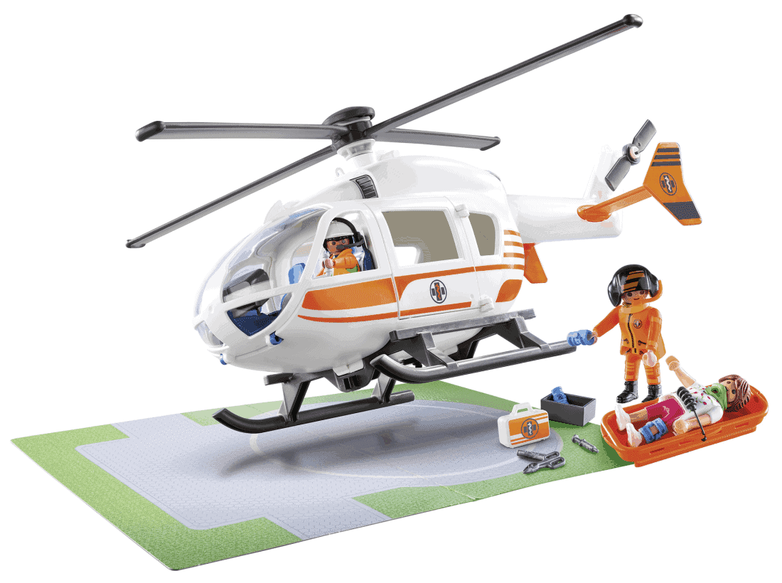 Playmobil - Ελικόπτερο Διάσωσης