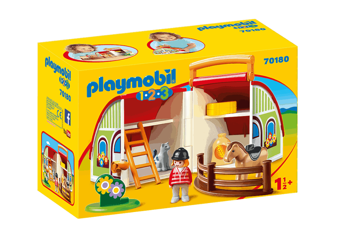 Playmobil - Αχυρώνας-Βαλιτσάκι