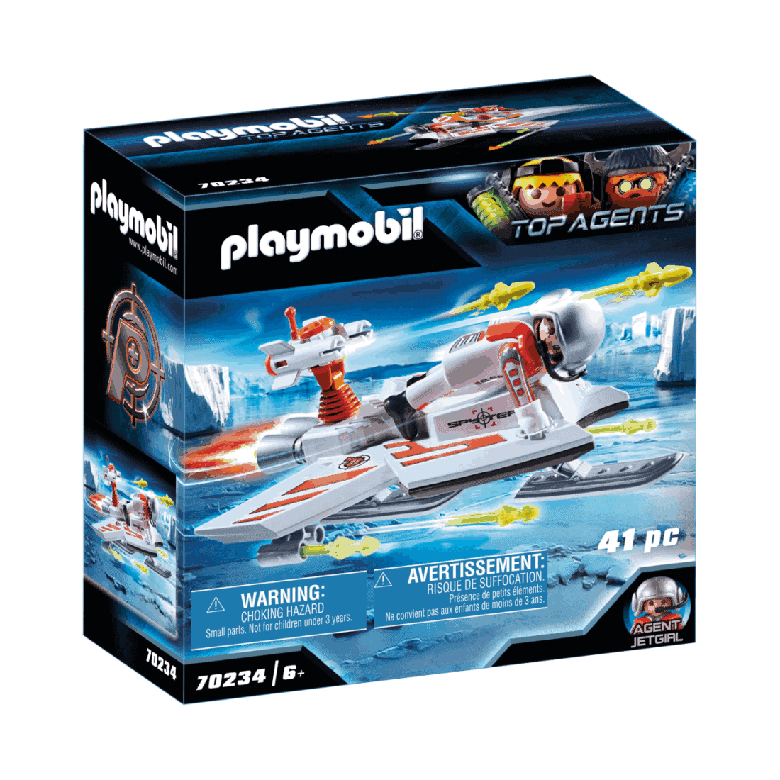 Playmobil - Ice Jet της Spy Team