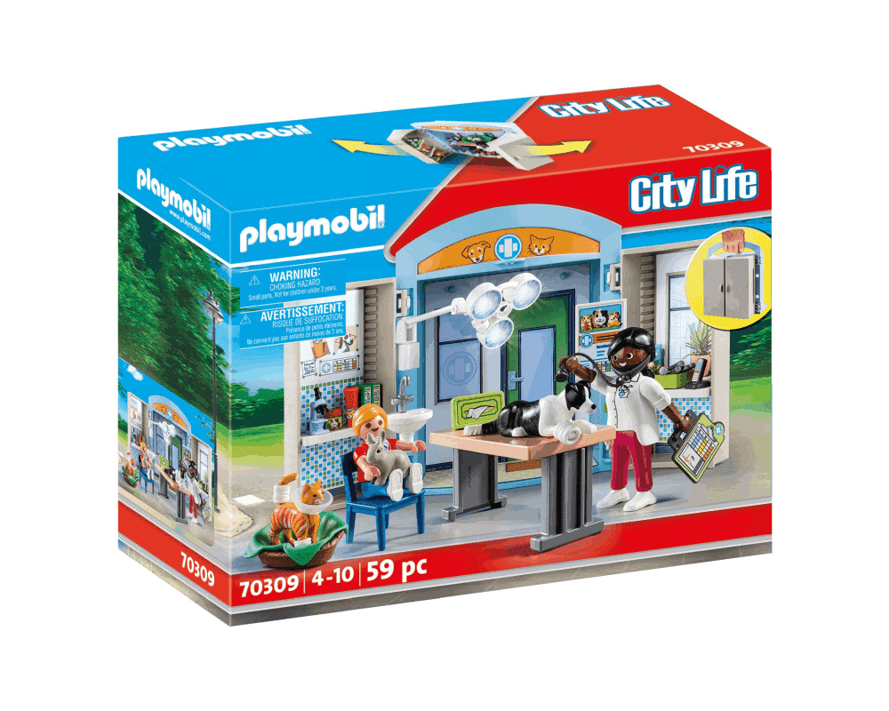 Playmobil - Κτηνιατρείο - Play Box