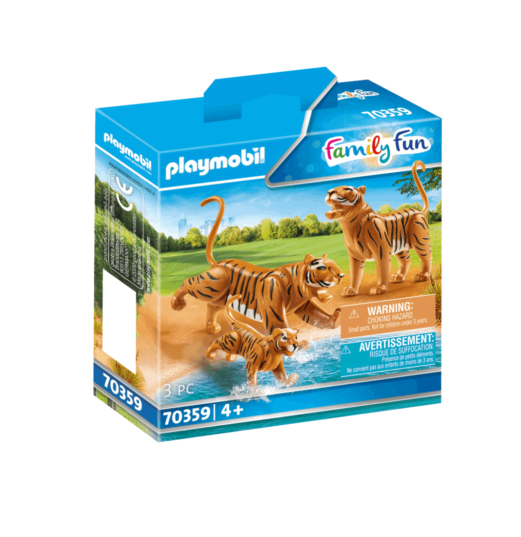 Playmobil - Δύο τίγρεις με το μικρό τους