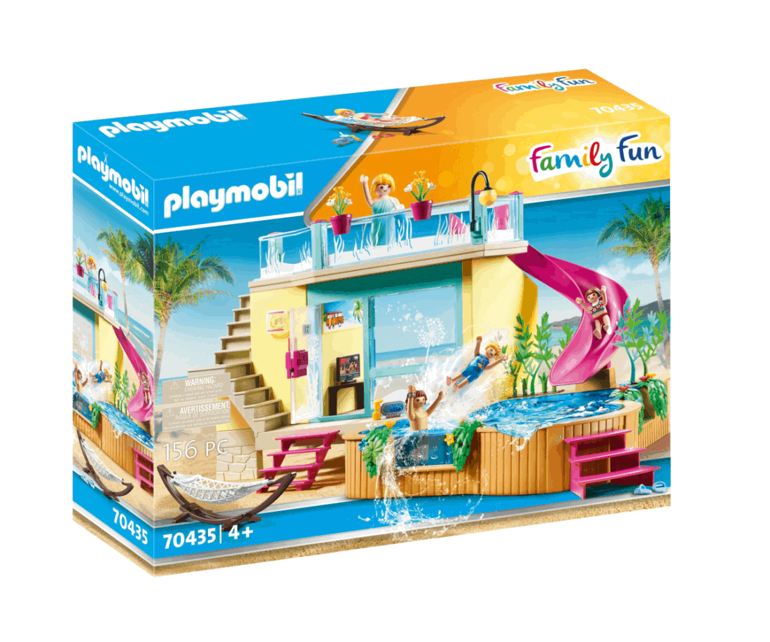 Playmobil - Μπανγκαλόου με πισίνα