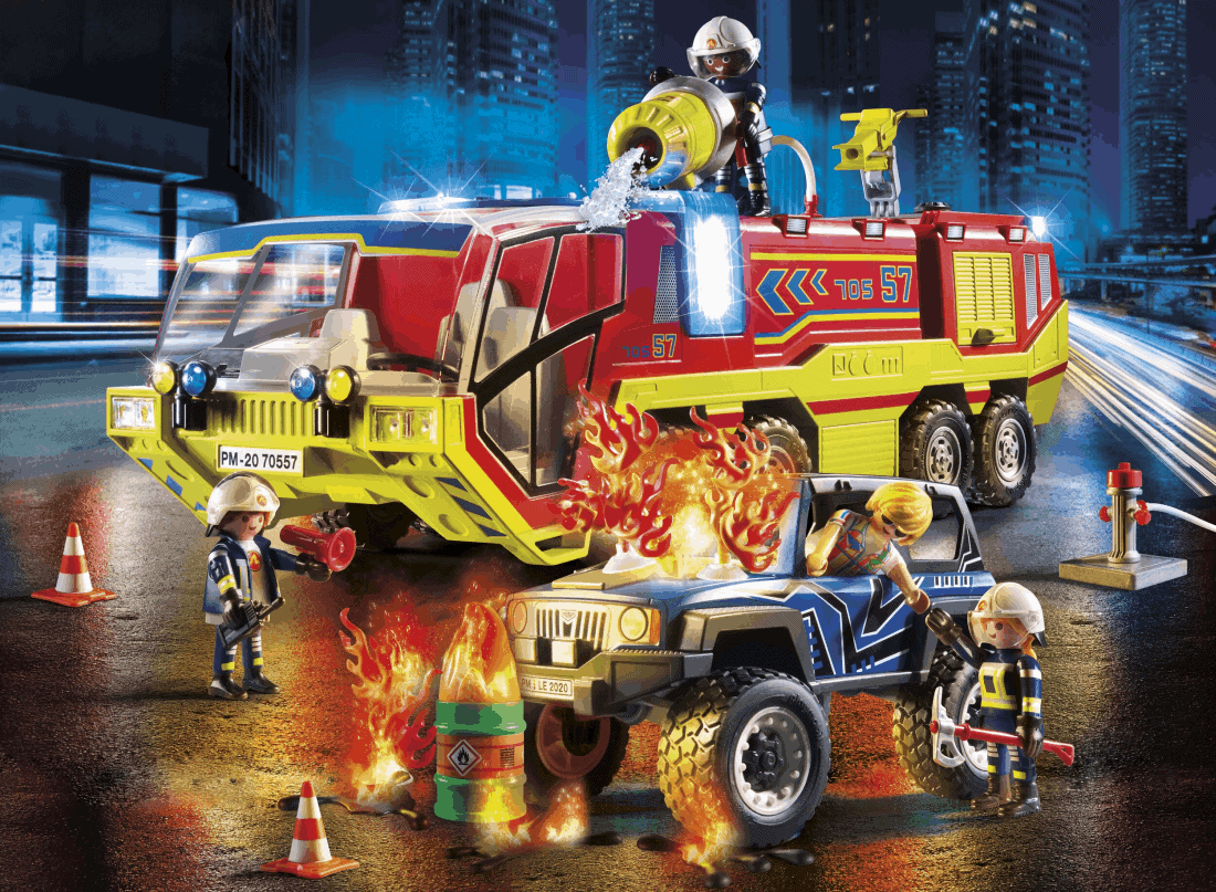 Playmobil - Πυροσβεστική ομάδα διάσωσης