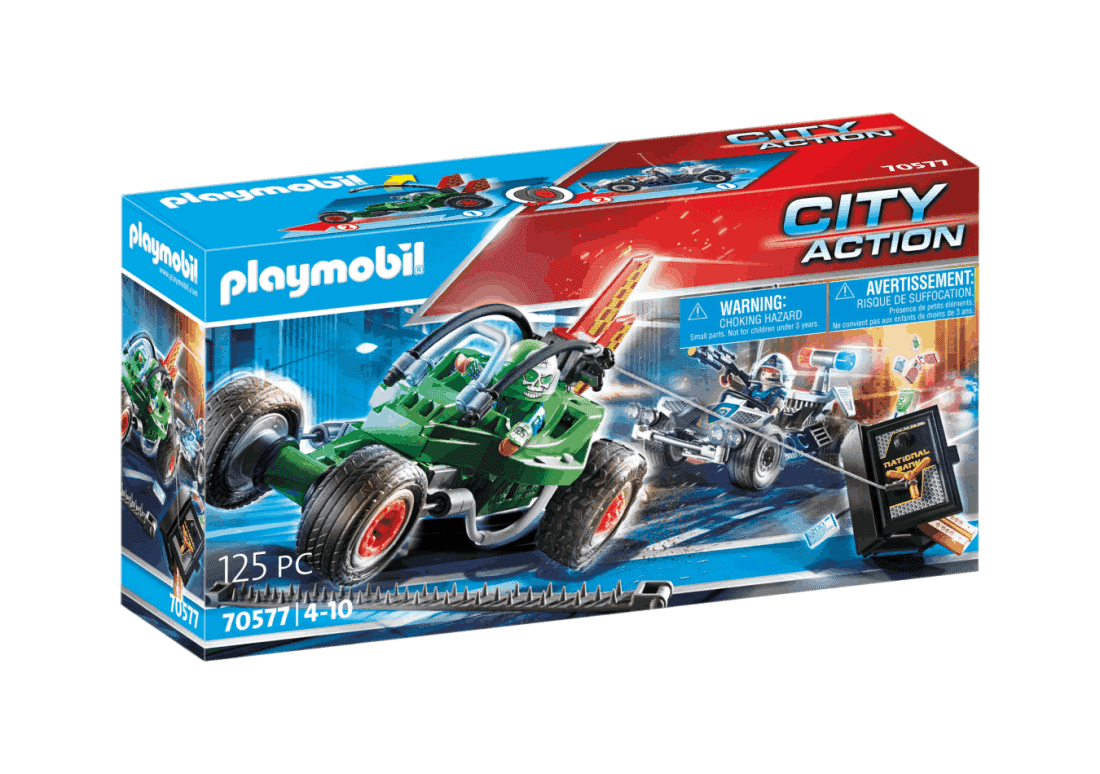 Playmobil - Αστυνομική καταδίωξη Go-Kart