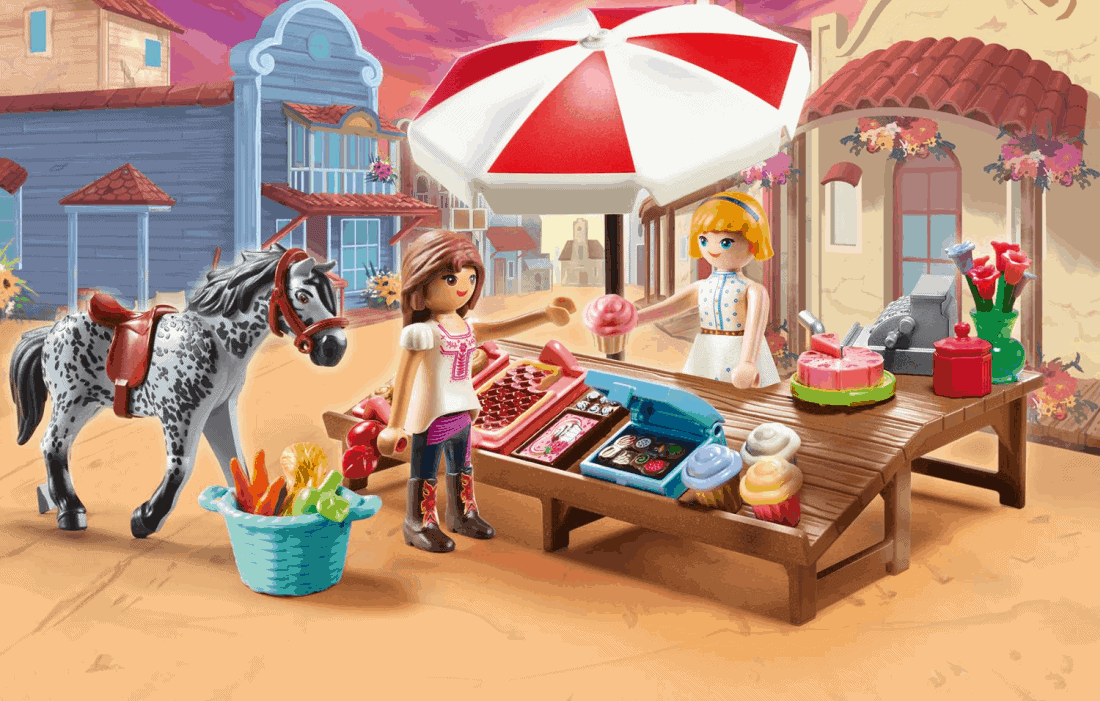 Playmobil - Υπαίθριο Ζαχαροπλαστείο στο Miradero
