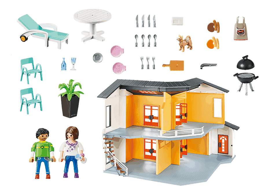 Playmobil - Μοντέρνο Σπίτι