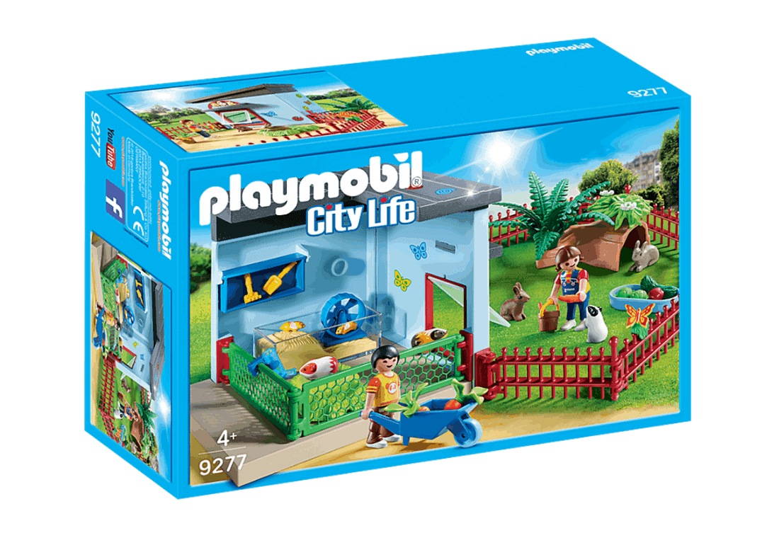 Playmobil - Ξενώνας για κουνελάκια και χαμστεράκια