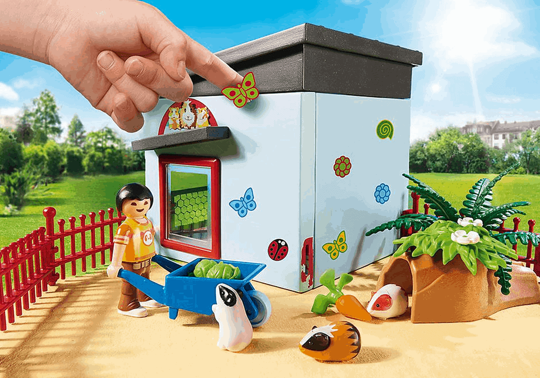 Playmobil - Ξενώνας για κουνελάκια και χαμστεράκια