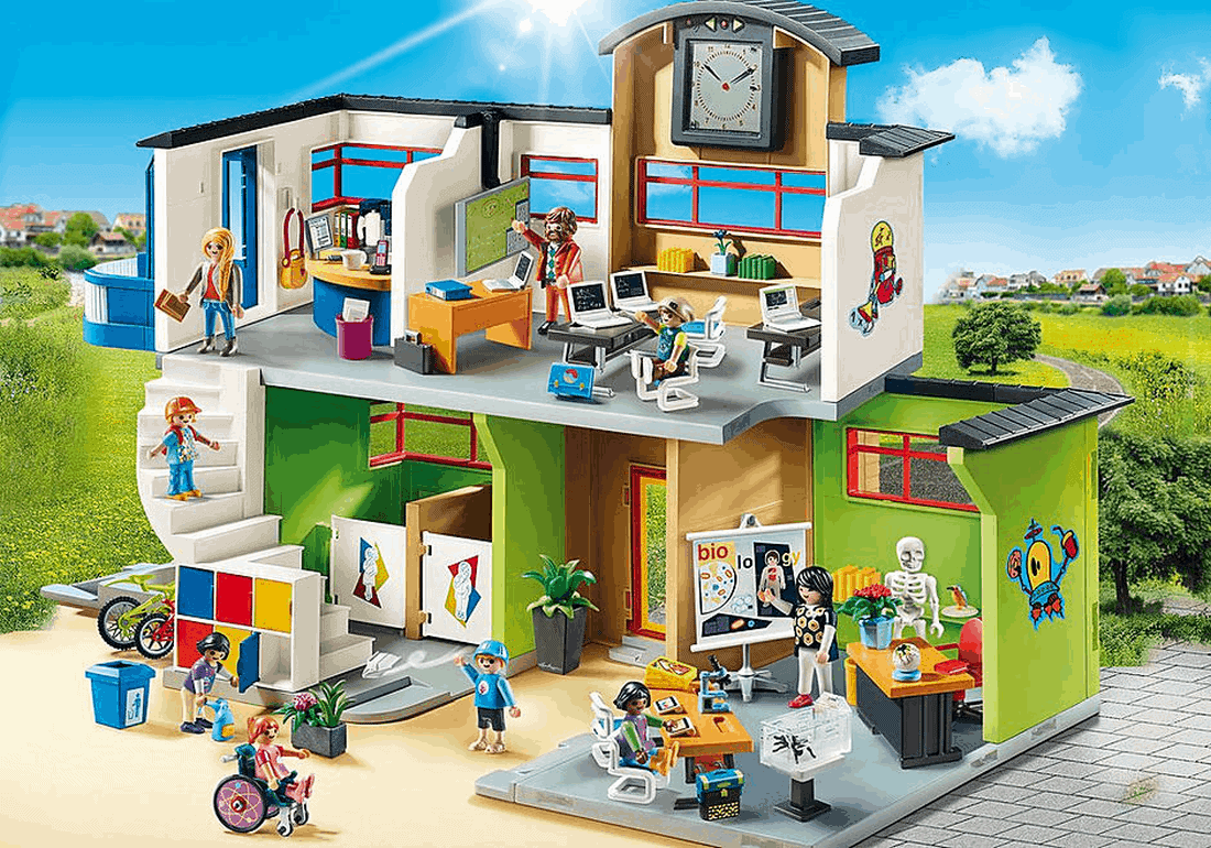 Playmobil - Επιπλωμένο Σχολικό Κτίριο