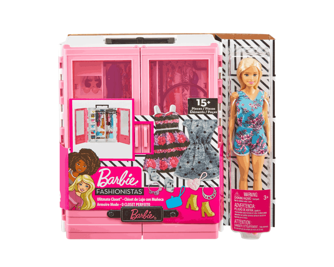 Barbie - Fashionistas - Η Ντουλάπα Της Barbie Με Κούκλα