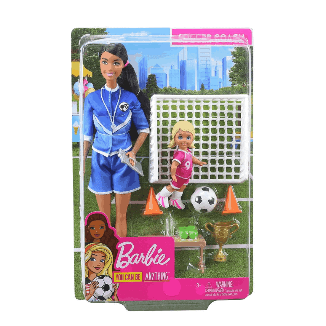 Barbie - Προπονήτρια Ποδοσφαίρου - Μελαχρινή