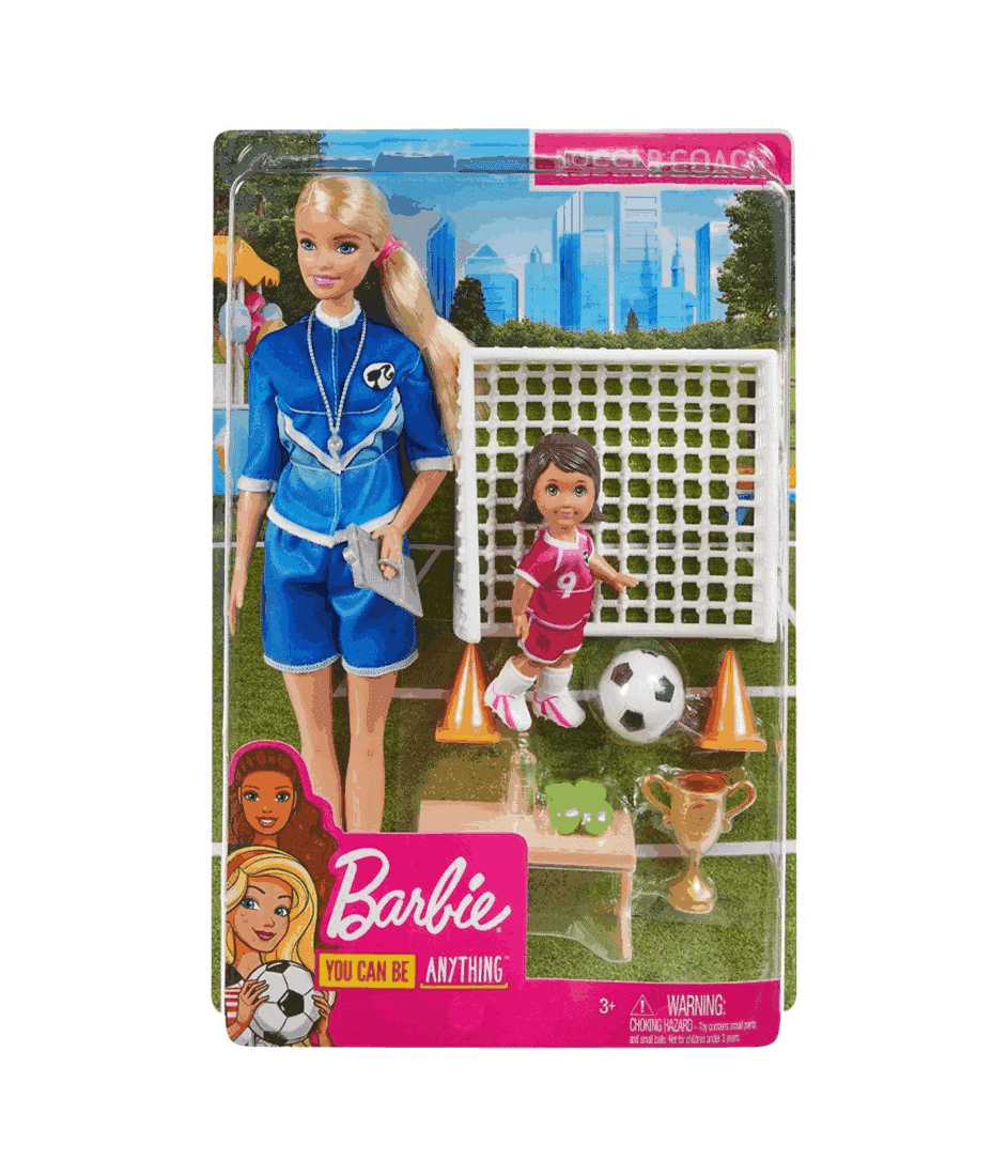 Barbie - Προπονήτρια Ποδοσφαίρου -  Ξανθιά